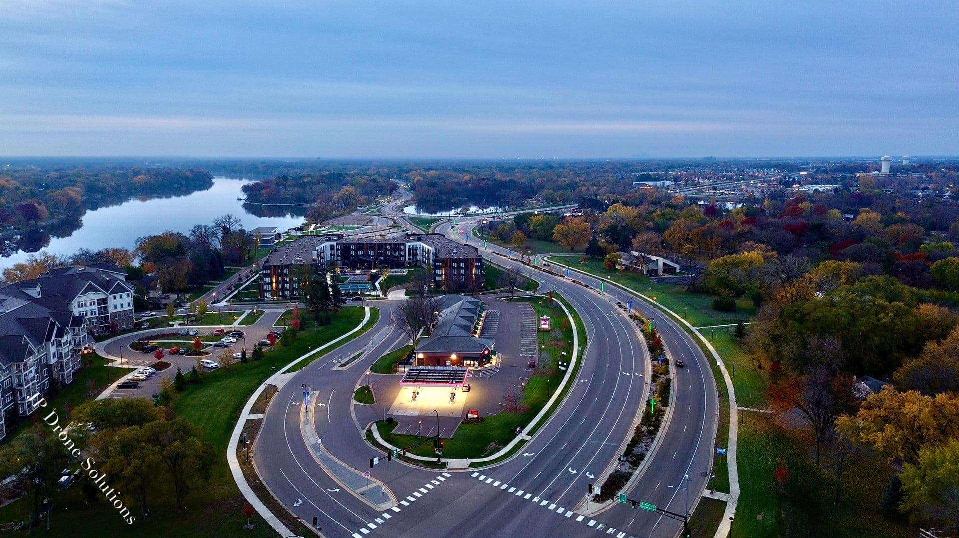 Skyline view of Champlin, MN