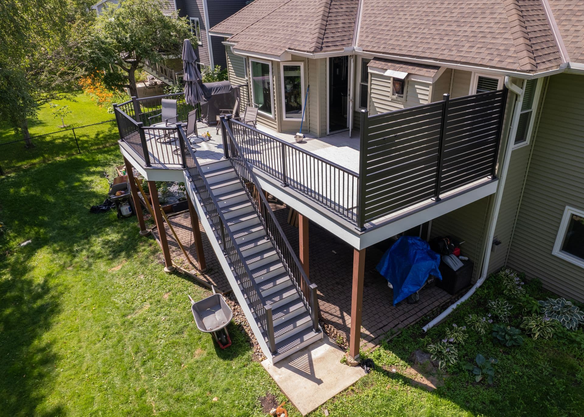 TimberTech Deck with Kadenz Railing