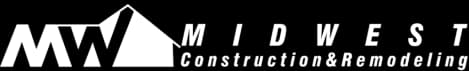 The logo for Midwest Construction & Remodeling.