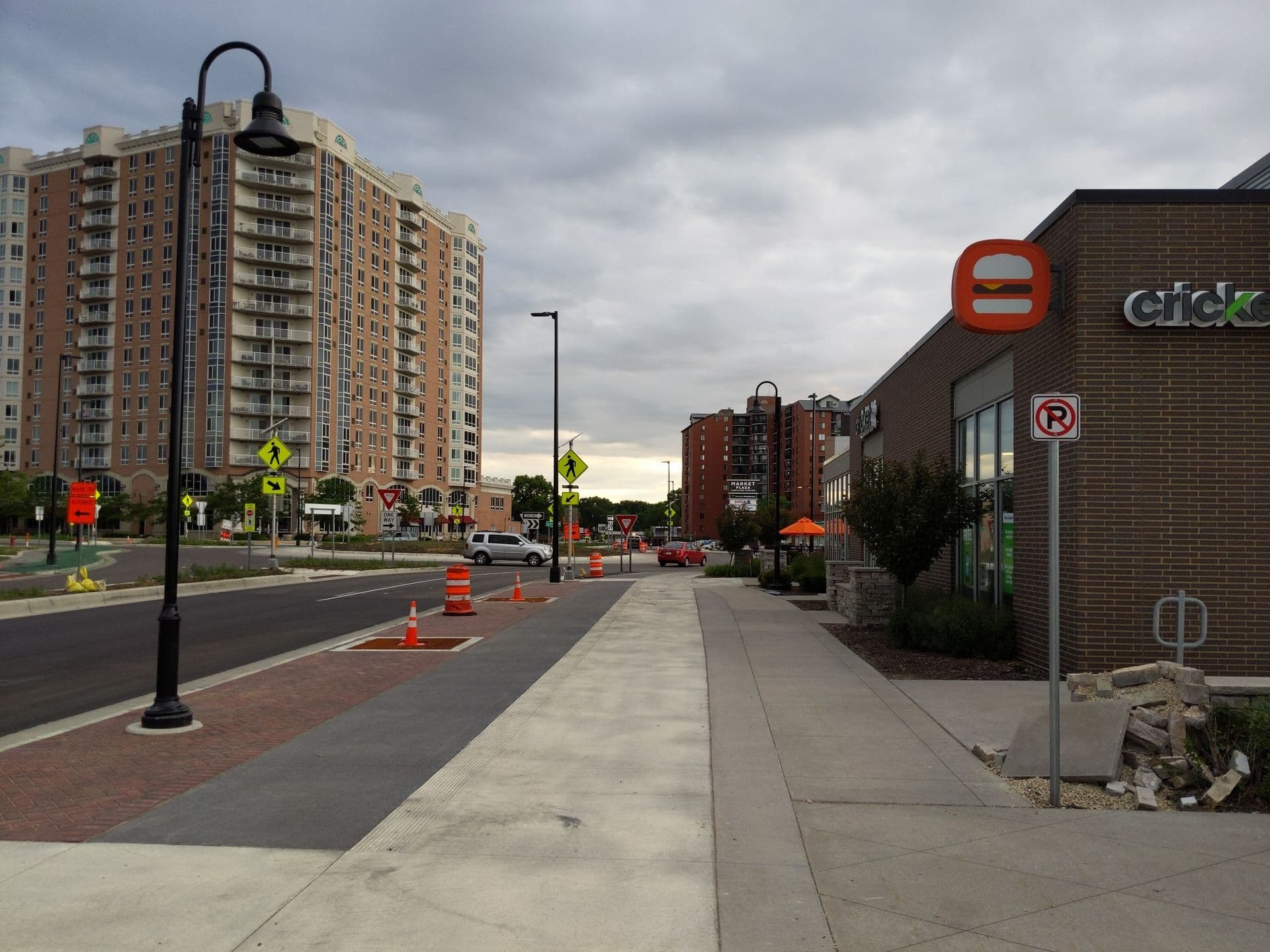 The downtown of Richfield MN