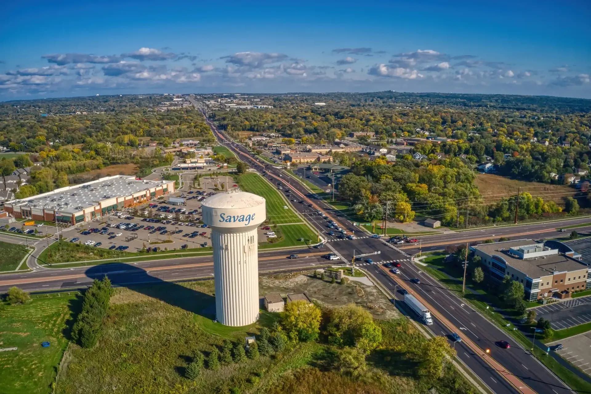 Savage Minnesota Skyline