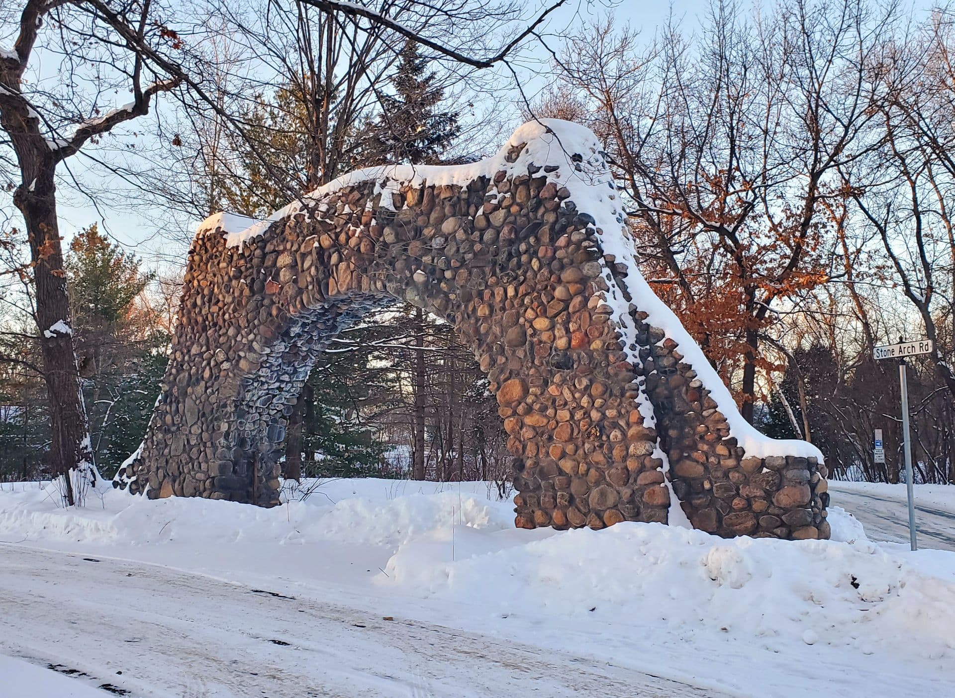 Stone Arch in Woodland Minnesota